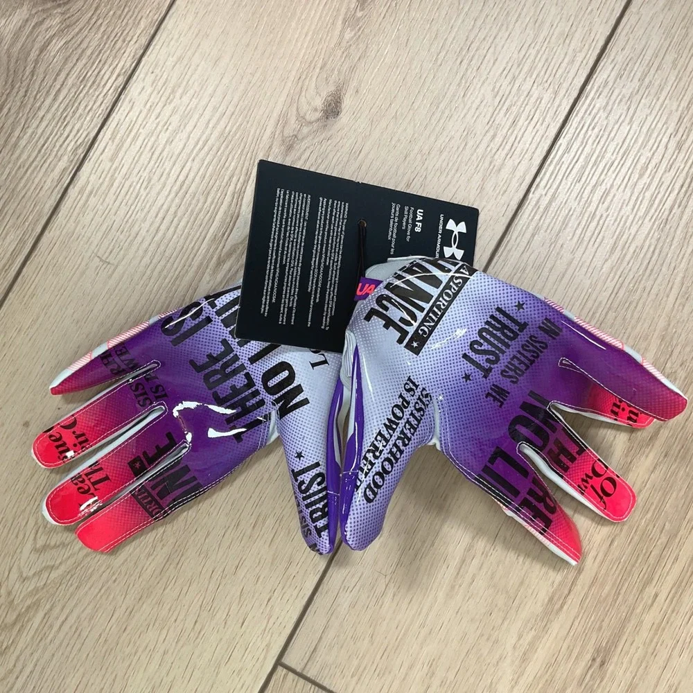 Under Armour‎ UA F8 Football Gloves Women's XL for Skill Players